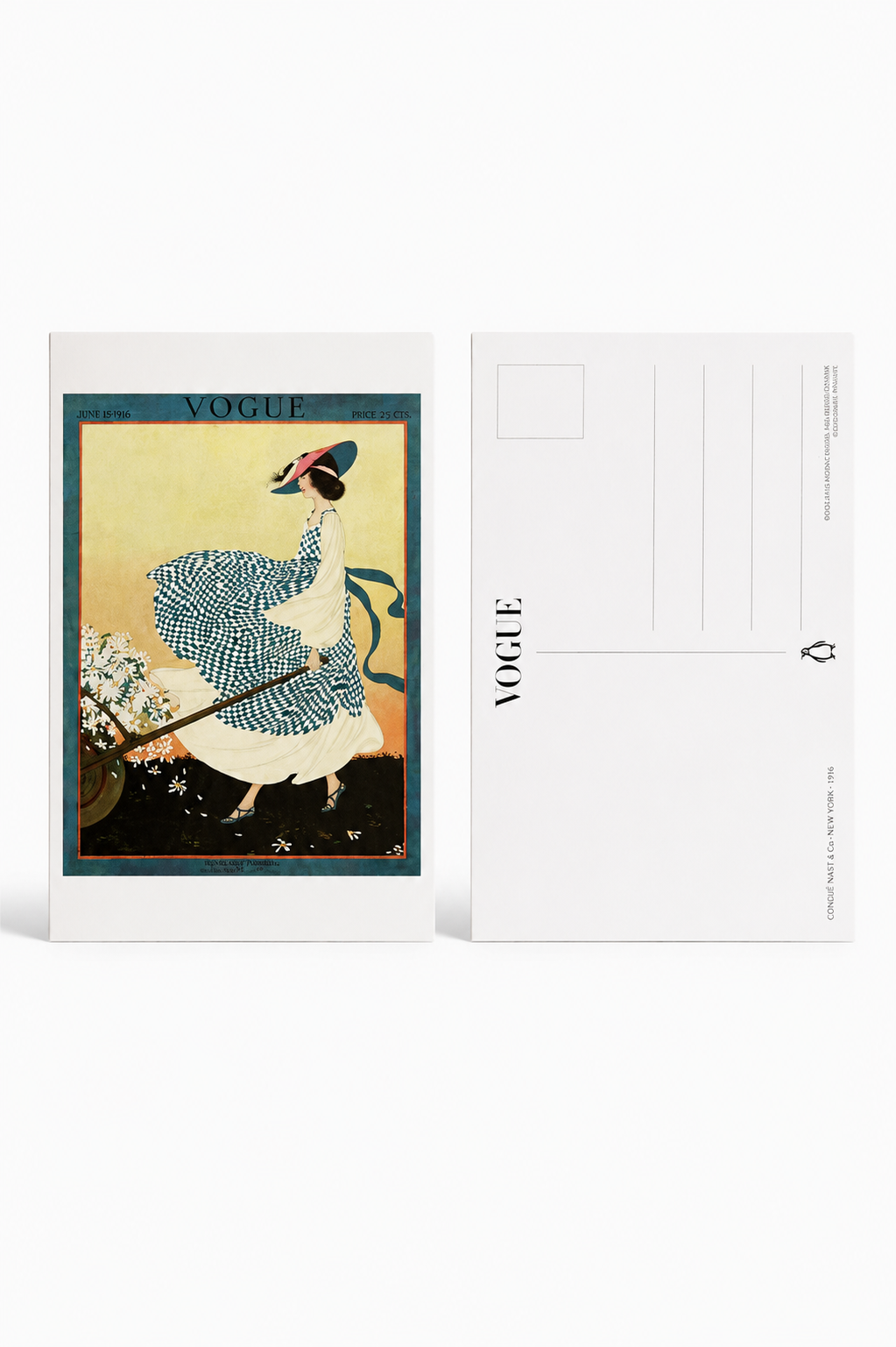 Vogue inspired cover gift card