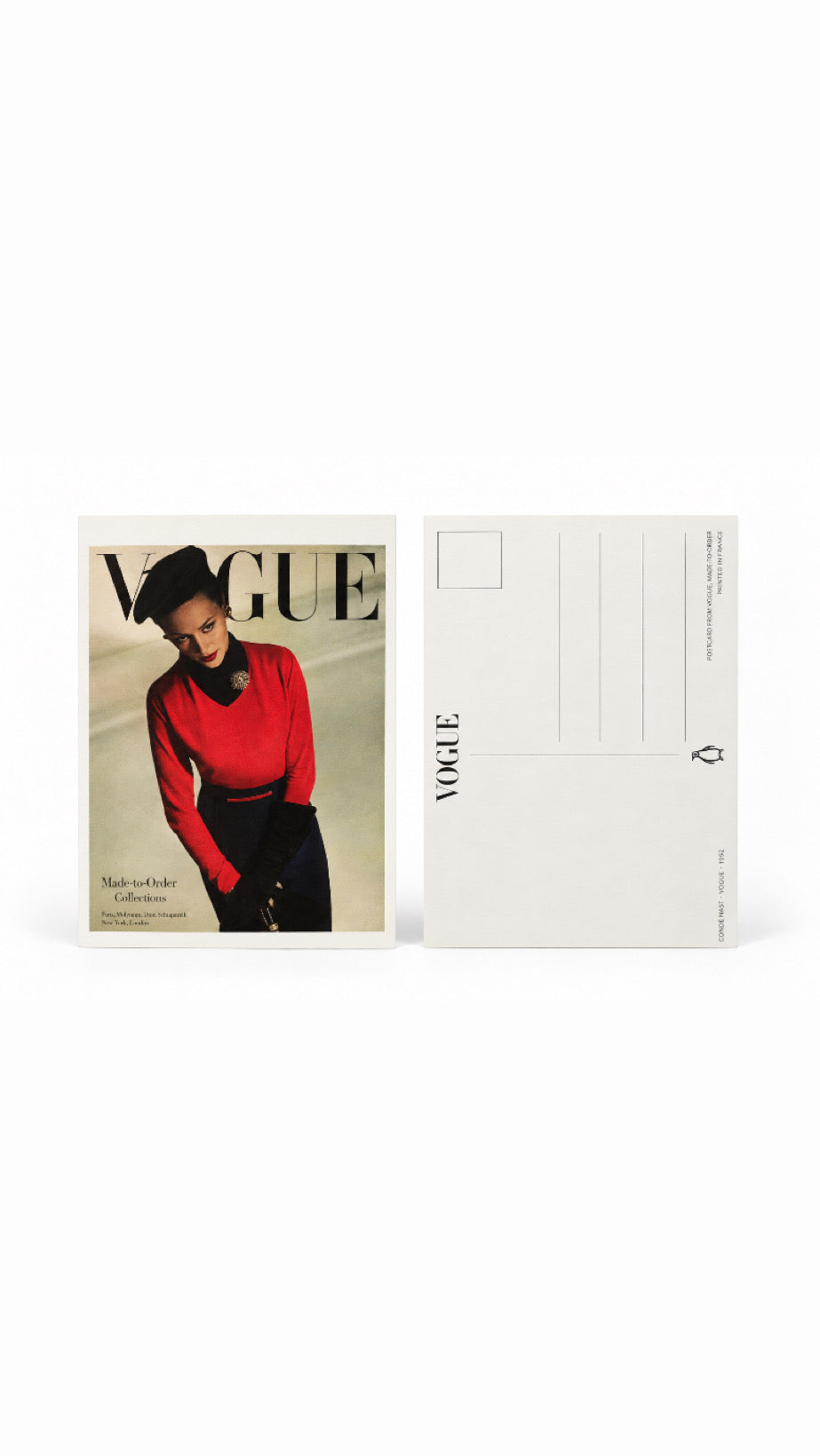Vogue inspired cover gift card