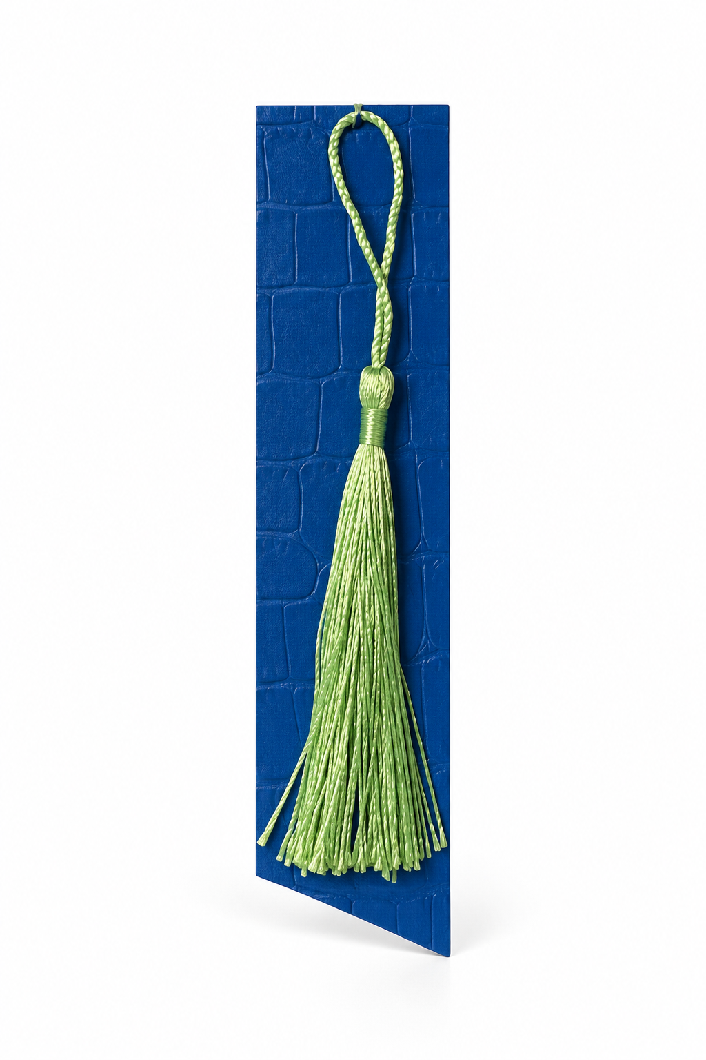 Lime Tassel Bookmark