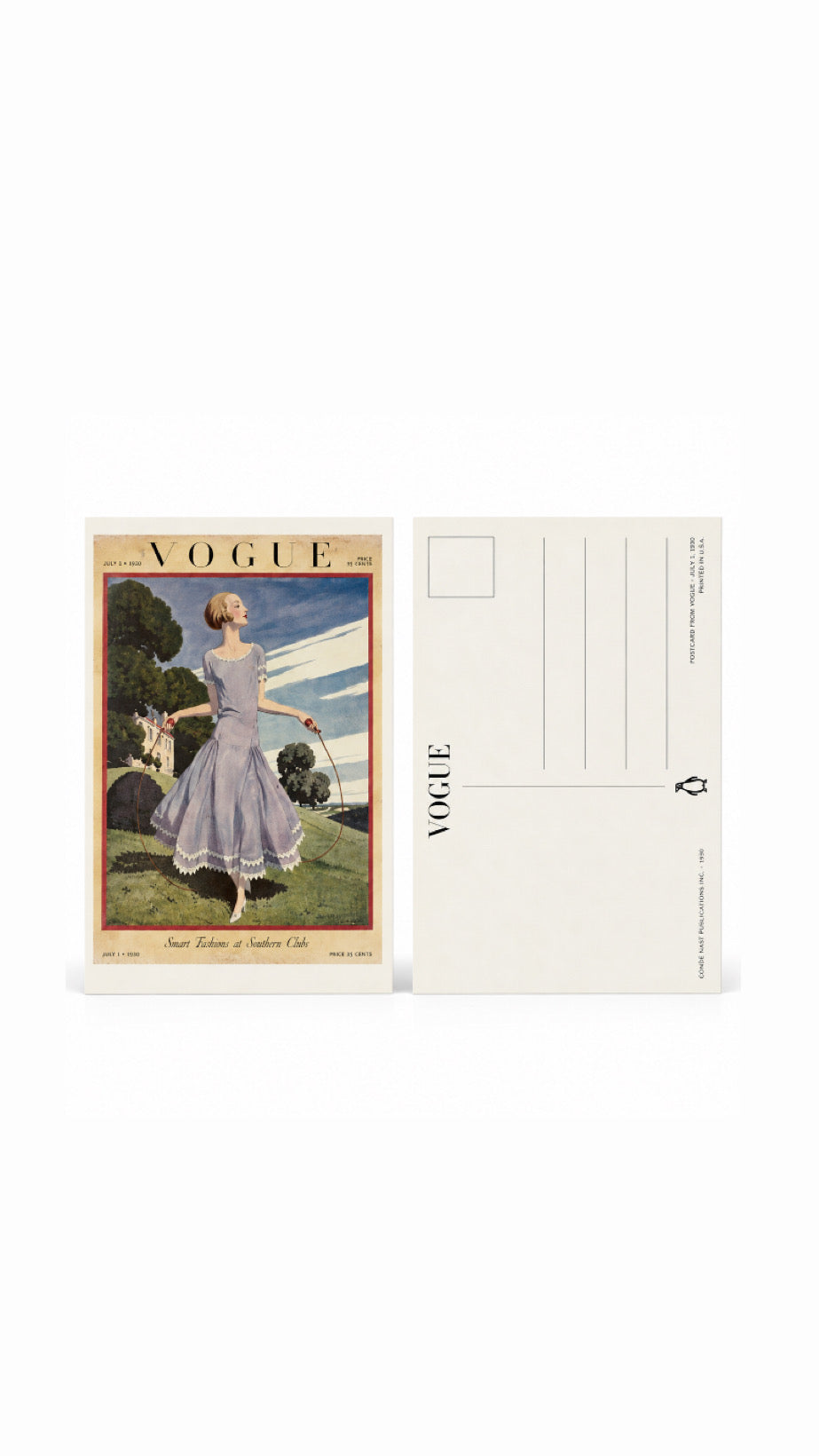 Vogue inspired cover gift card
