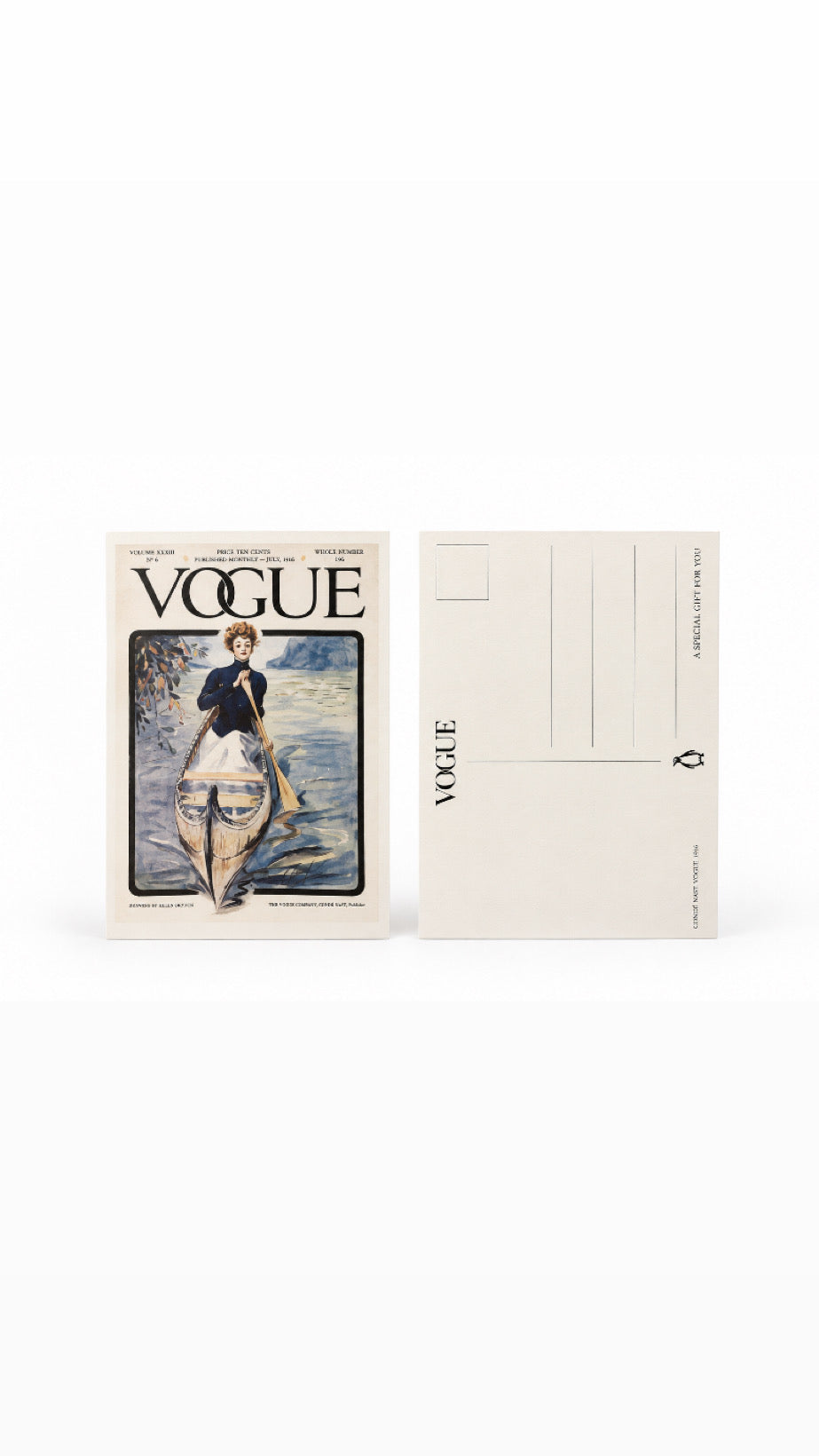 Vogue inspired cover gift card