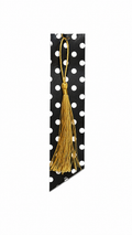 Classic polka dot bookmark