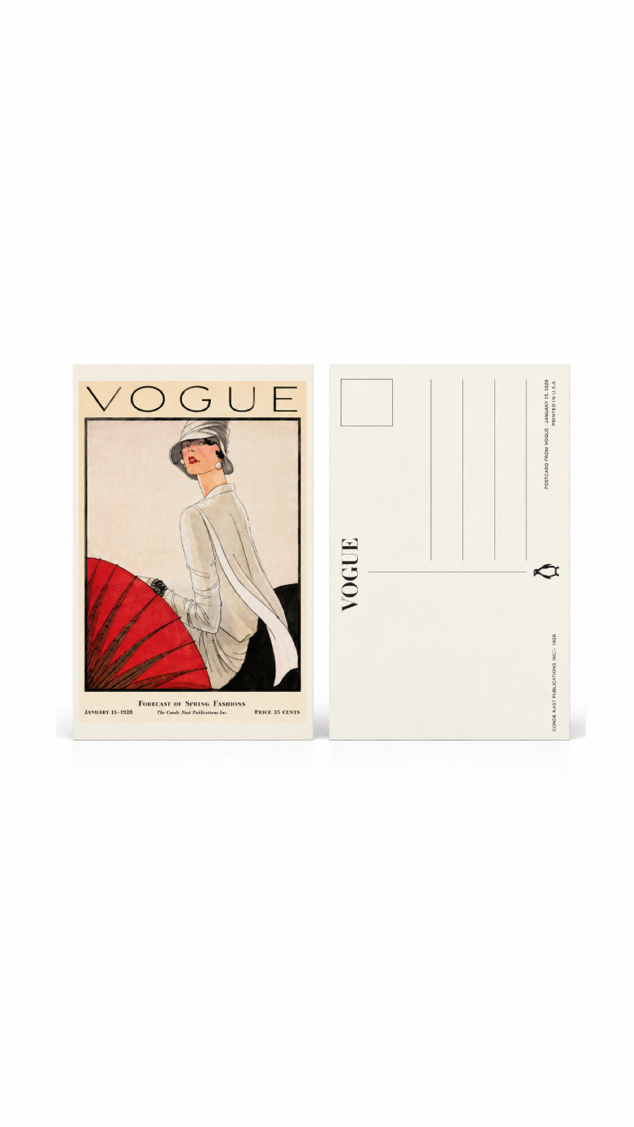 Vogue inspired cover gift card