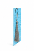 Classic blue bookmark