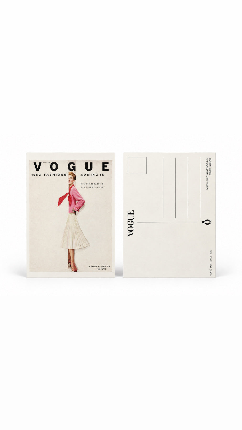 Vogue inspired cover gift card