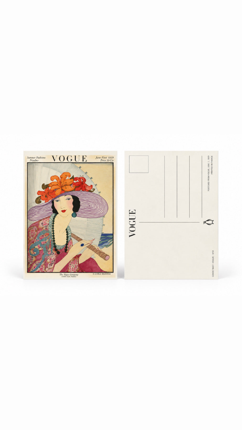 Vogue inspired cover gift card